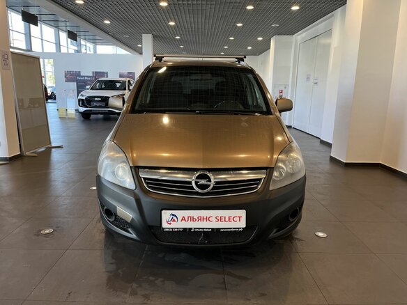 2013 Opel Zafira B Рестайлинг, бежевый, 430000 рублей - вид 7