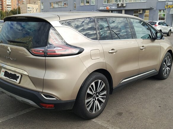 2017 Renault Espace V, золотистый, 1850000 рублей - вид 3