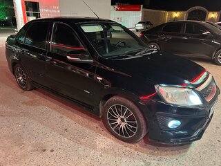 2014 Lada (ВАЗ) Granta Sport I, чёрный, 525000 рублей, вид 1