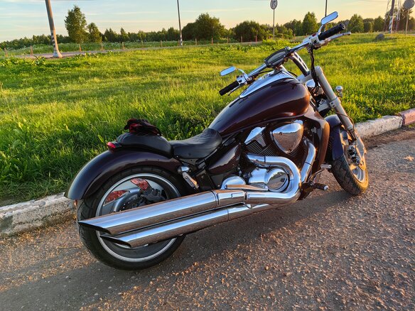 2007 Suzuki Boulevard M109R, фиолетовый, 950000 рублей - вид 14