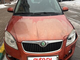 2009 Skoda Fabia II, оранжевый, 370000 рублей, вид 2