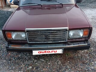 2010 Lada (ВАЗ) 2107, пурпурный, 160000 рублей, вид 1