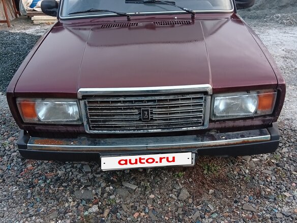 2010 Lada (ВАЗ) 2107, пурпурный, 160000 рублей