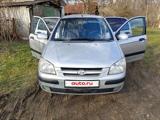2003 Hyundai Getz I, серебристый, 270000 рублей, вид 1