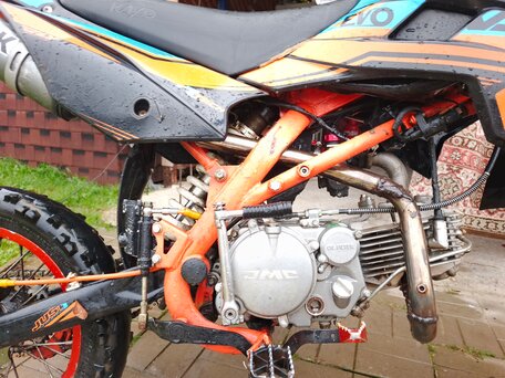 2025 Kayo Evolution YX140EM, оранжевый, 75000 рублей, вид 3