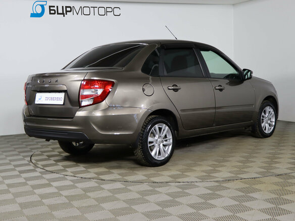 2024 Lada (ВАЗ) Granta I Рестайлинг, коричневый - вид 4