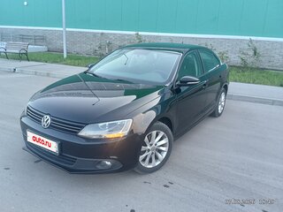 2012 Volkswagen Jetta VI, чёрный, 1070000 рублей, вид 1