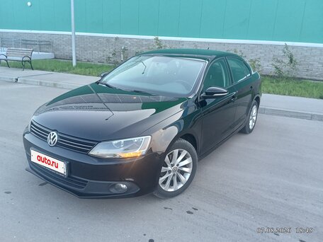 2012 Volkswagen Jetta VI, чёрный, 1110000 рублей, вид 1