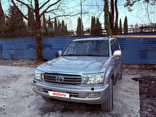 2003 Toyota Land Cruiser 100 Series Рестайлинг 1, серебристый, 1700000 рублей, вид 2
