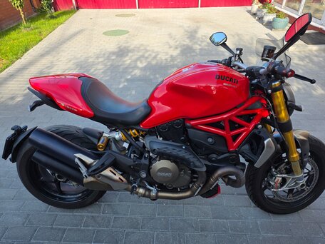 2014 Ducati Monster 1200, красный, 725000 рублей, вид 2
