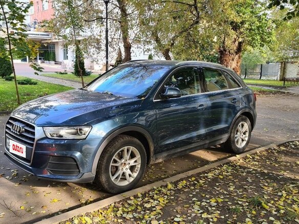 2017 Audi Q3 I (8U) Рестайлинг, серый