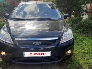 2009 Ford Focus II Рестайлинг, чёрный, 640000 рублей, вид 1