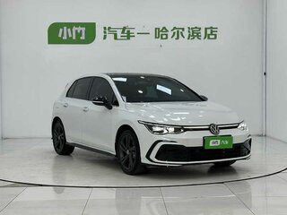 2021 Volkswagen Golf VIII, белый, 1820000 рублей, вид 3