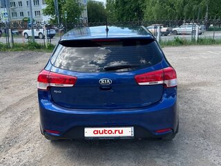 2015 Kia Rio III Рестайлинг, синий, 875000 рублей, вид 3