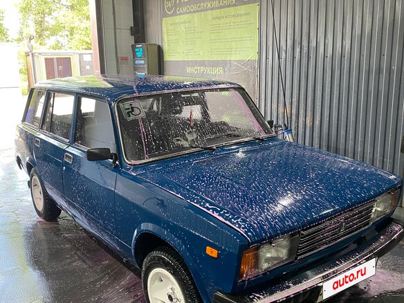 2005 Lada (ВАЗ) 2104 4-speed, синий - вид 2