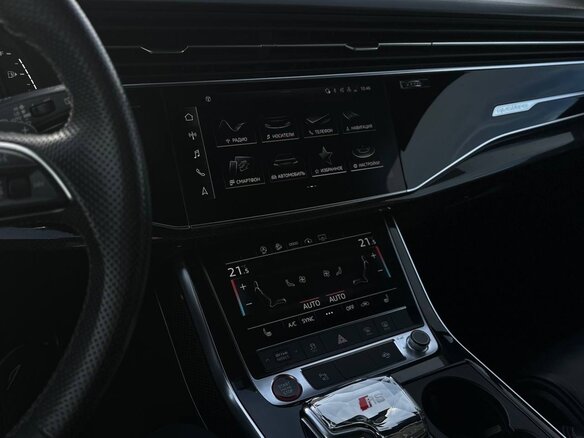 2021 Audi SQ7 I (4M) Рестайлинг, серый, 5490000 рублей - вид 5