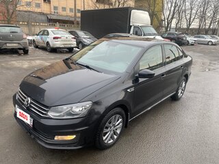 2019 Volkswagen Polo V Рестайлинг, чёрный, 1100000 рублей, вид 1