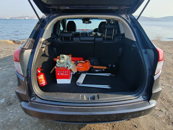 2014 Honda Vezel I, чёрный, 1150000 рублей - вид 10