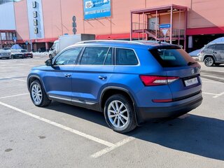 2019 Skoda Kodiaq I, синий, 3000000 рублей, вид 5
