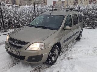 2017 Lada (ВАЗ) Largus I, серый, 710000 рублей, вид 1