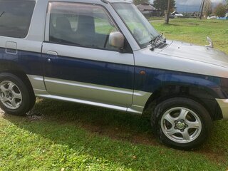 1999 Mitsubishi Pajero Mini II, серый, 490000 рублей, вид 2