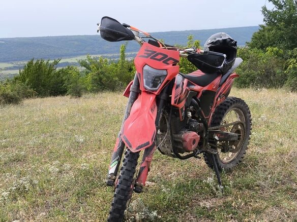 2024 FX moto YX300, красный, 80000 рублей - вид 3