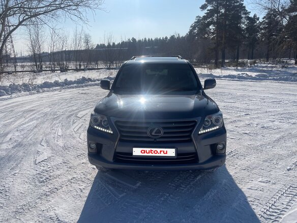 2012 Lexus LX 570 III Рестайлинг, серый, 5150000 рублей