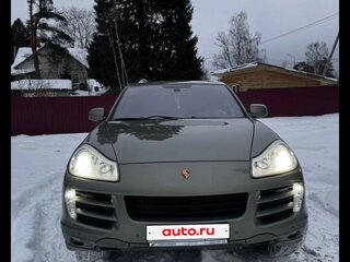 2007 Porsche Cayenne I Рестайлинг (957), зелёный, 999000 рублей, вид 5