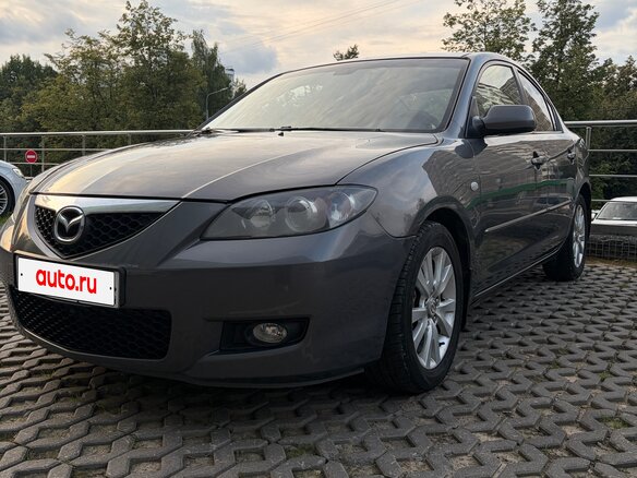 2008 Mazda 3 I (BK) Рестайлинг, серый, 550000 рублей