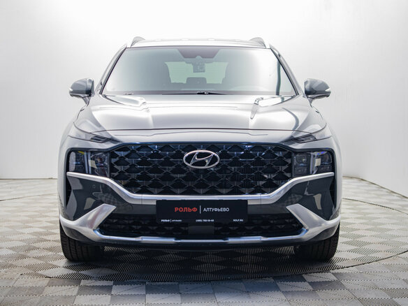 2021 Hyundai Santa Fe IV Рестайлинг, серебристый, 3412000 рублей - вид 1