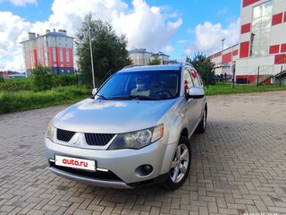 2008 Mitsubishi Outlander II, серебристый, 840000 рублей, вид 1