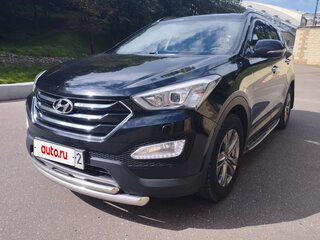 2015 Hyundai Santa Fe III, чёрный, 1630000 рублей, вид 1