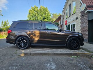 2012 Mercedes-Benz GL-Класс 500 II (X166), коричневый, 3100000 рублей, вид 3