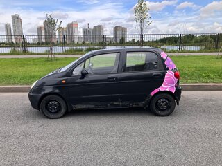 2010 Daewoo Matiz I Рестайлинг, чёрный, 130000 рублей, вид 4