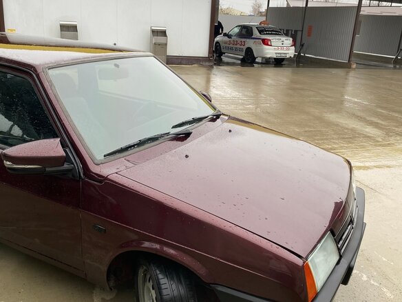 1986 Lada (ВАЗ) 2108 21086, пурпурный, 240000 рублей - вид 3