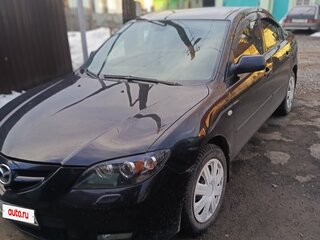 2008 Mazda 3 I (BK) Рестайлинг, чёрный, 470000 рублей, вид 2