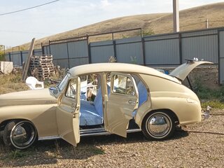 1956 ГАЗ М-20 «Победа», бежевый, 1000000 рублей, вид 3