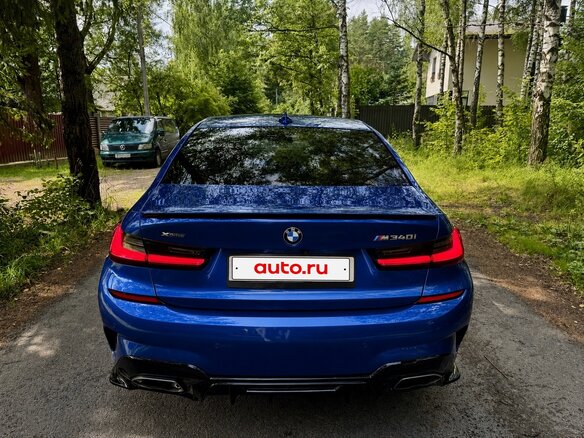 2020 BMW 3 серии M340i xDrive VII (G2x), синий, 4300000 рублей - вид 8