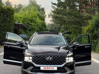 2023 Hyundai Santa Fe IV Рестайлинг, чёрный, 4580000 рублей, вид 2