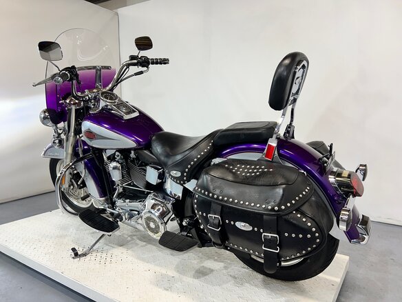 2001 Harley-Davidson Heritage, фиолетовый, 510000 рублей - вид 17