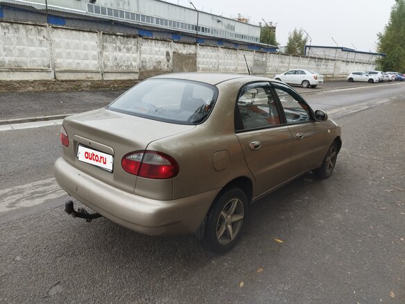 2007 Daewoo Lanos, бежевый - вид 5