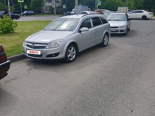 2008 Opel Astra H Рестайлинг, серебристый, 500000 рублей, вид 1