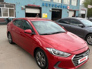 2016 Hyundai Elantra VI (AD), красный, 1239000 рублей, вид 2