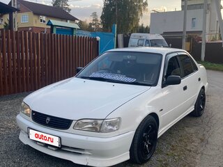 1999 Toyota Corolla VIII (E110) Рестайлинг, белый, 299999 рублей, вид 1