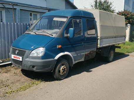 2009 ГАЗ ГАЗель (33023/330273) Фермер, синий, 620000 рублей, вид 1