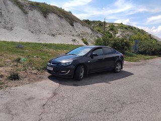 2012 Opel Astra J Рестайлинг, чёрный, 950000 рублей, вид 2