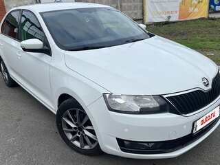 2019 Skoda Rapid I Рестайлинг, белый, 1650000 рублей, вид 3