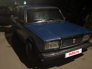 2002 Lada (ВАЗ) 2107, синий, 132000 рублей, вид 3