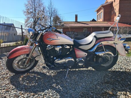 2007 Kawasaki VN900 Vulcan, белый, 470000 рублей, вид 1
