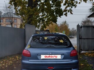 2001 Peugeot 206, голубой, 165000 рублей, вид 4